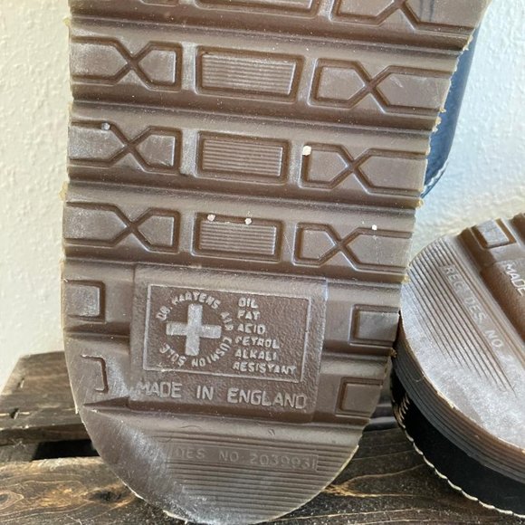 Vintage Doc Dr Martens Mens Black Leather Double Strap Chunky Sandals Size US 10 - Picture 10 of 10